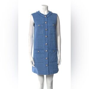 VERONICA BEARD (Tweed) Blue Dress Size 4